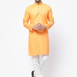 TS LIFESTYLE Men Thread Work Kurta-image-58