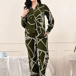 Unifringe Women Printed Night suit-image-133