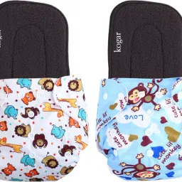 Print Reusable Cloth Diapers + Insert Pad Washable 100% Absorption 0-3 yrsWTSMF1-picture-8