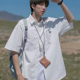 StyleCast Men Standard Spread Collar Solid Casual Shirt-image-19