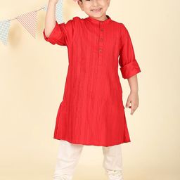 Fabindia Boys Flared Sleeves Kurta-picture-57
