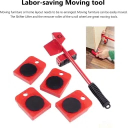 Latest Hevy Duty Furniture Lifter Mover Roller Wheel Tool Set Appliance Furniture Caster-20