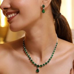 TIYARA Brass Jewellery Set-image-23