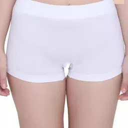 SHREE GANESH FASHION Pack Of 2 Mid-Rise Boy Shorts Briefs 4603-WH-CR-002-S-image-3