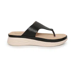 CORSICA Women Textured T-Strap Flats-picture-45