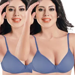 Sonari Pack of 2 Blue Bras-image-11