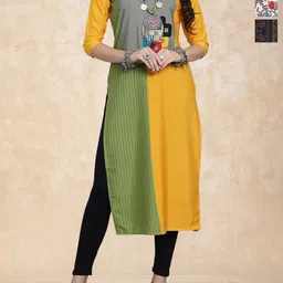 Anouk Rustic Women Pack of 3 Ethnic Motifs Printed Kurta-picture-36