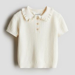 H&M Cable-Knit Cotton Top-image-52