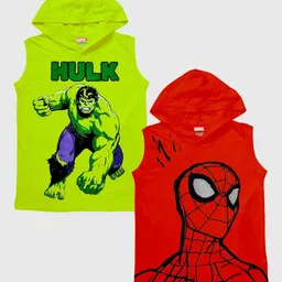 Marvel by Miss and Chief Boys 3 Avengers Printed Applique T-shirt-picture-11