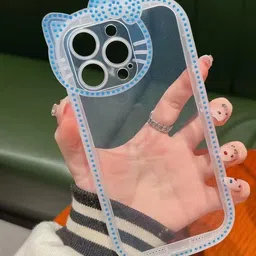 CASE CREATION Transparent Real 3D iPhone 13 Bumper Case Mobile Accessories-15