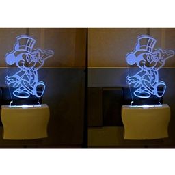 SOMIL 3D Illusion Micky Mouse Night Wall Lamp-image-95