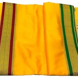 Ishrattextile Ganga Jmuna Silk Dhoti Self Design Men Dhoti-image-72