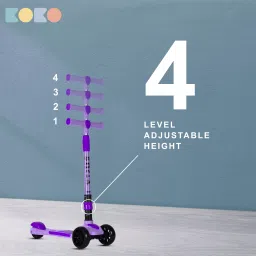 koko Rusty Kick Scooter with Adjustable Height and Portable For Age 3+(Weight: 40kg) image 3