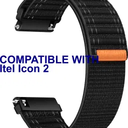 ACM Watch Strap Nylon Soft 22mm for Itel Icon 2 Smartwatch Belt 3606489 mm Fabric Watch Strap-image-79