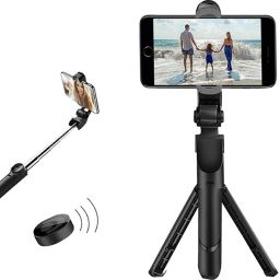 Mobtude New Arrival XT02 Bluetooth Extendable Selfie Stick Tripod-2
