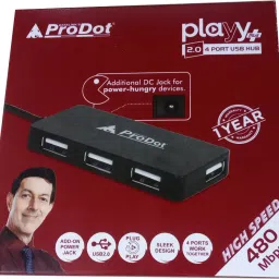 PRODOT USB HUB PLAY PLUS DIC-USB_HUB-4_1P USB Hub-12