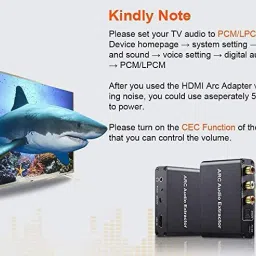 Etzin Etzin HDMI ARC Adapter Audio Extractor(EPL-448H) USB Adapter image 5