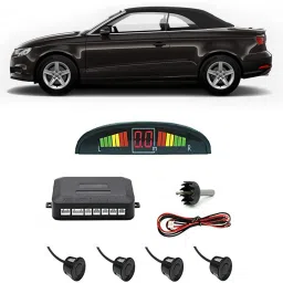 PKNB0638 Black Car Reverse Parking Sensor with LED Display 4 Sensor PKNB0638 Parking Sensor-image-46