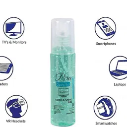 Jape Combo Pack of 3 Clean & Shine Gel Multi-Purpose LCD/LED Cleaning Kit, Liquid Solution with Cloth to Clean Mobile/Laptop Screen, Computer, Tab, LCD Display, Camera (100 ml) for Computers, Laptops, Mobiles image 3