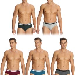 jockey Pack of 5 Solid Men Brief-picture-33