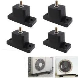 Anti-Vibration 4 Pcs Set Absorbing Rubber Mounting Bracket Split Air Conditioner 4 Pcs Set Shelf Bracket-image-82