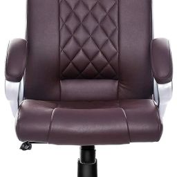 Leatherette Office Arm Chair-image-80