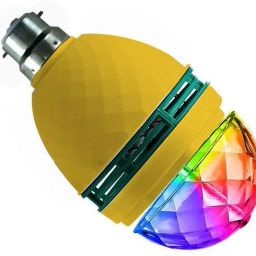 New Collection LED Crystal Rotating Bulb Magic Disco Light Night Lamp for Party/Home Decoration Multi Colour LED Light Disco Ball Set-7