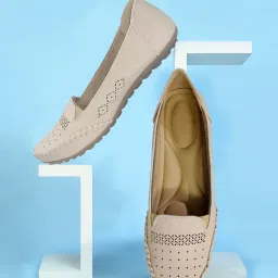 Latest Collection Comfortable & Fashionable Casual Bellies for Women's & Girl's Ballet - Cream Bellies For Women-image-31