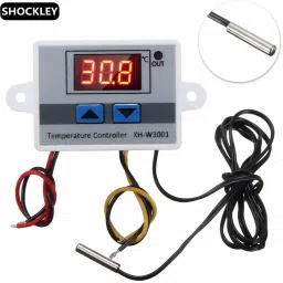 GoodsBazaar 2pc Combo W3001 Thermostat Incubator Digital Temperature Controller Switch Multipurpose Controller image 2