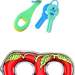 Colorful Baby Rattle and Teether Toy | Soft Plastic Teether Teether-image-90