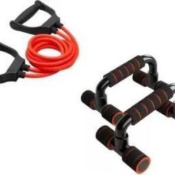 red toning tube with big push up bar Home Gym Kit Gym & Fitness Kit Fitness Accessory Kit Kit-image-27