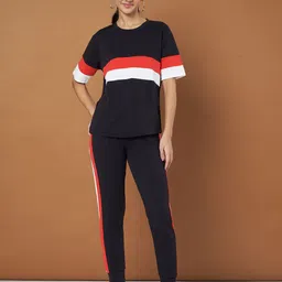 dtr fashion Striped Women Track Suit-picture-13