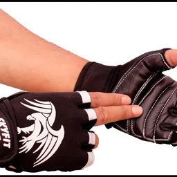 jai shri EAGLE PRINT TRENDING GYM GLOVES_ Skating Gloves-picture-46