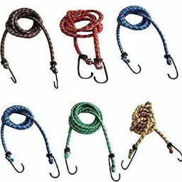 High Strength Stretchable Elastic Rope / Bungee Cord Multicolor Multicolor-1