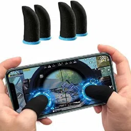 PUBG Mobile Games Finger Sleeves Elastic Easy Fit 4 Pieces (Pack Of 2 Pairs) Finger Sleeve-image-21