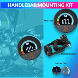 amiciauto Battery Capacity Indicator for Bikes/E-Rickshaws, Monitor Battery Voltage Digital Battery Tester image 3