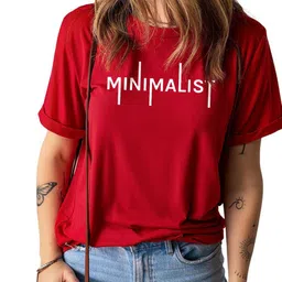 BOMBAE TEES Women Typography Bio Finish T-shirt-picture-32