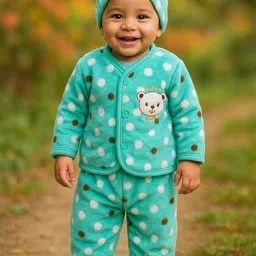 Fly Step Boys Cotton Blend Printed Clothing Set-picture-37