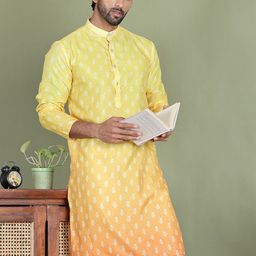 Anouk Floral Printed Sequinned Straight Floral Kurta-picture-9
