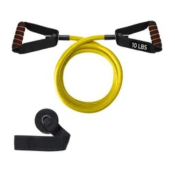 STRAUSS Single Resistance Tube with Foam Handles, Door Knob & Carry Bag 4 Kg-picture-17