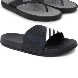 Pampy Angel Men Grey Flip Flops-picture-14