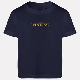Disney By Miss and Chief Boys Lion King Printed Bio Finish Applique T-shirt-image-56