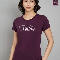 Trend Level Women 2 Applique T-shirt-90