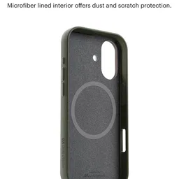 DailyObjects Leatherite MagSafe iPhone 16 Back Case image 4