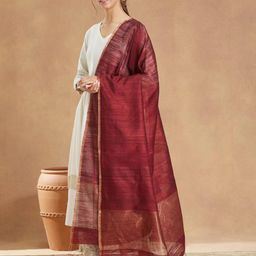 Fabindia Silk Dupatta-picture-44