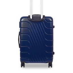 Luggero Set Of 3 Textured Trolley Suitcase image 2