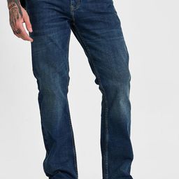 Snitch Men Classic Bootcut Heavy Fade Stretchable Jeans-image-94