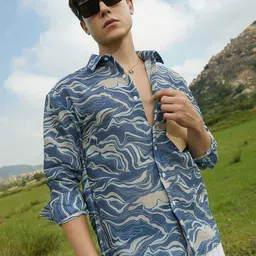 Campus Sutra Men Classic Printed Casual Shirts-picture-19