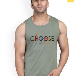 SLOWLORIS Pack of 2 Printed Combed Cotton Vest VSL26 CMB(CHS LGTGREEN)(JUST YELLOW)-image-85