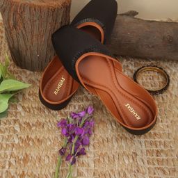 RAHEGAS Women Ethnic Mojaris Flats-image-72